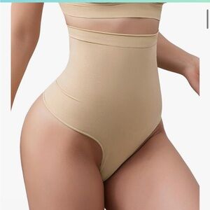 Tummy Control Thong Shapewear for Women Seamless Body Shaper Panties